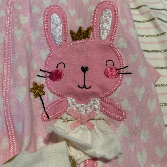 Set of 3 Easter 🐰 jammies by Gerber! - Picture 2 of 4